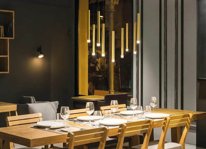 Gold Pendant Lights for Restaurant Lighting