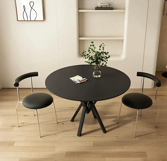 round dining table