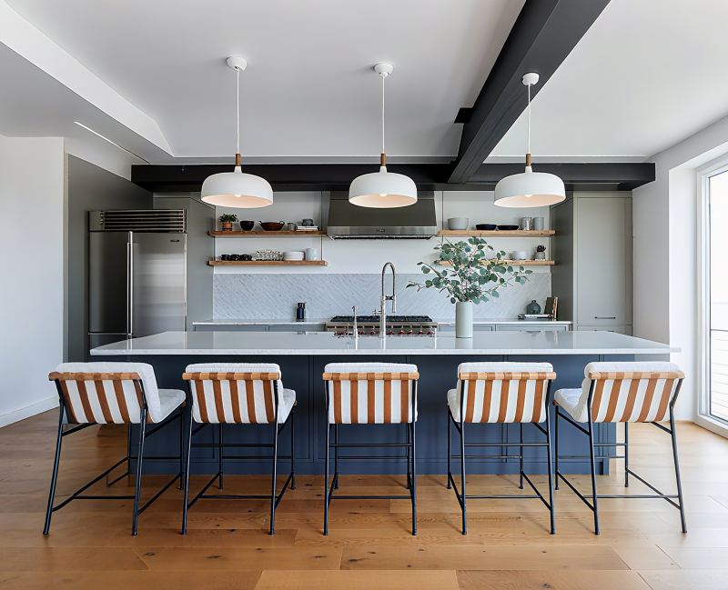 Kitchen Bar Stool Color Match | homeyfad