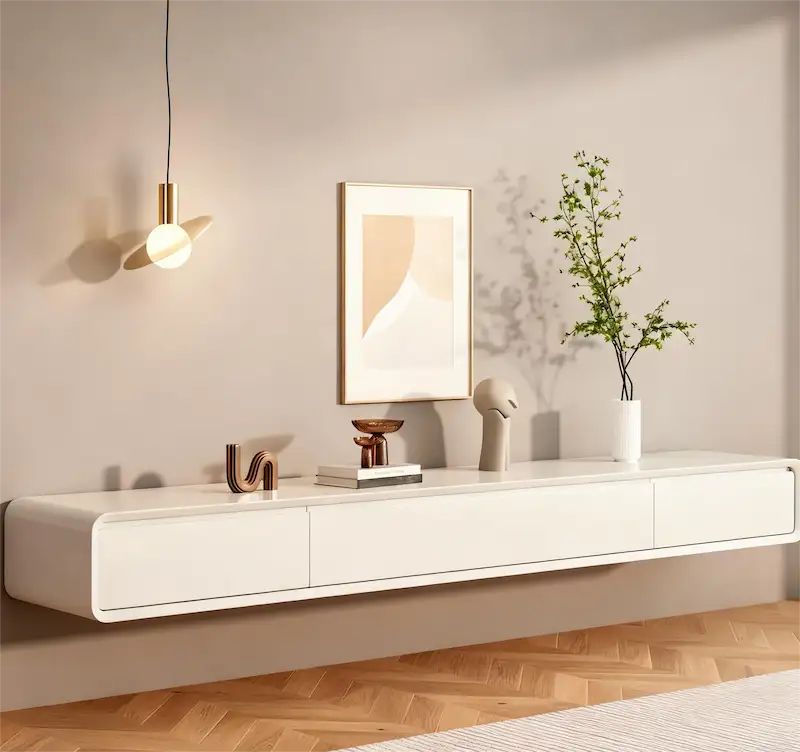 floating tv stand