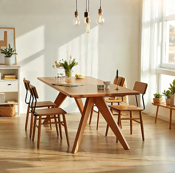 wood dining table