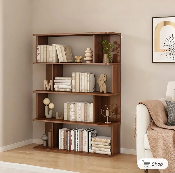 Vertical Bookshelf