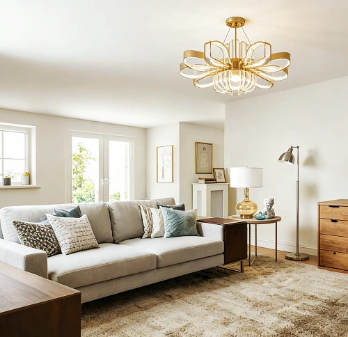 small living room lighting