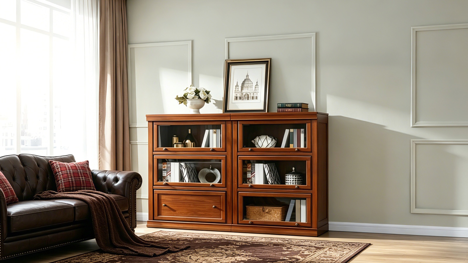 Bookcases with Glass Doors | homeyfad