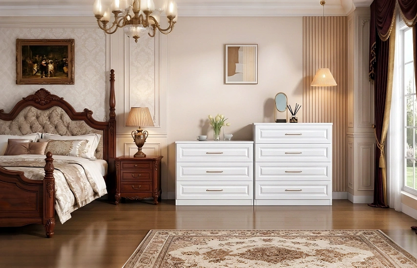 Double Dresser for Bedroom