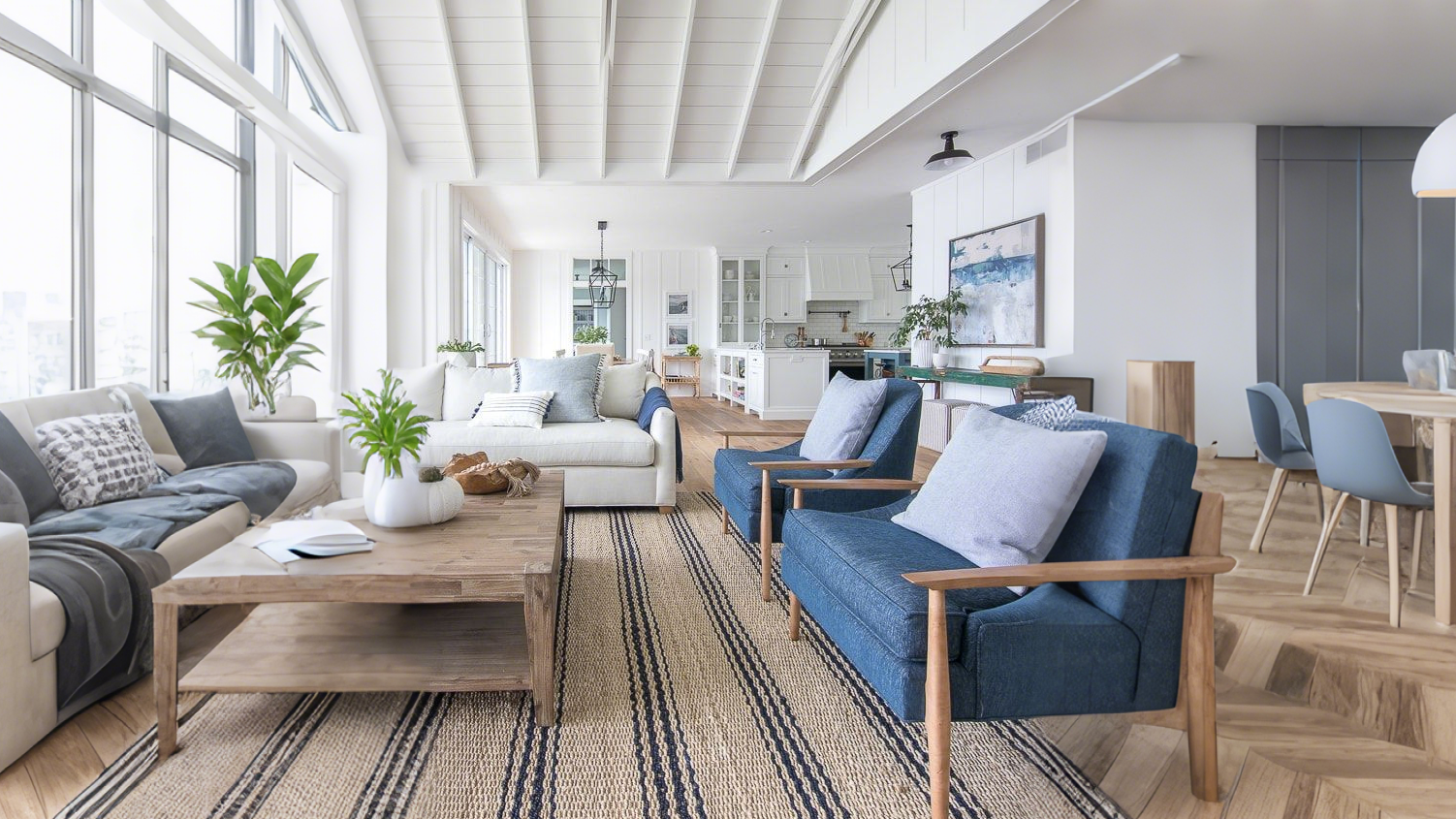 light-tone summer home