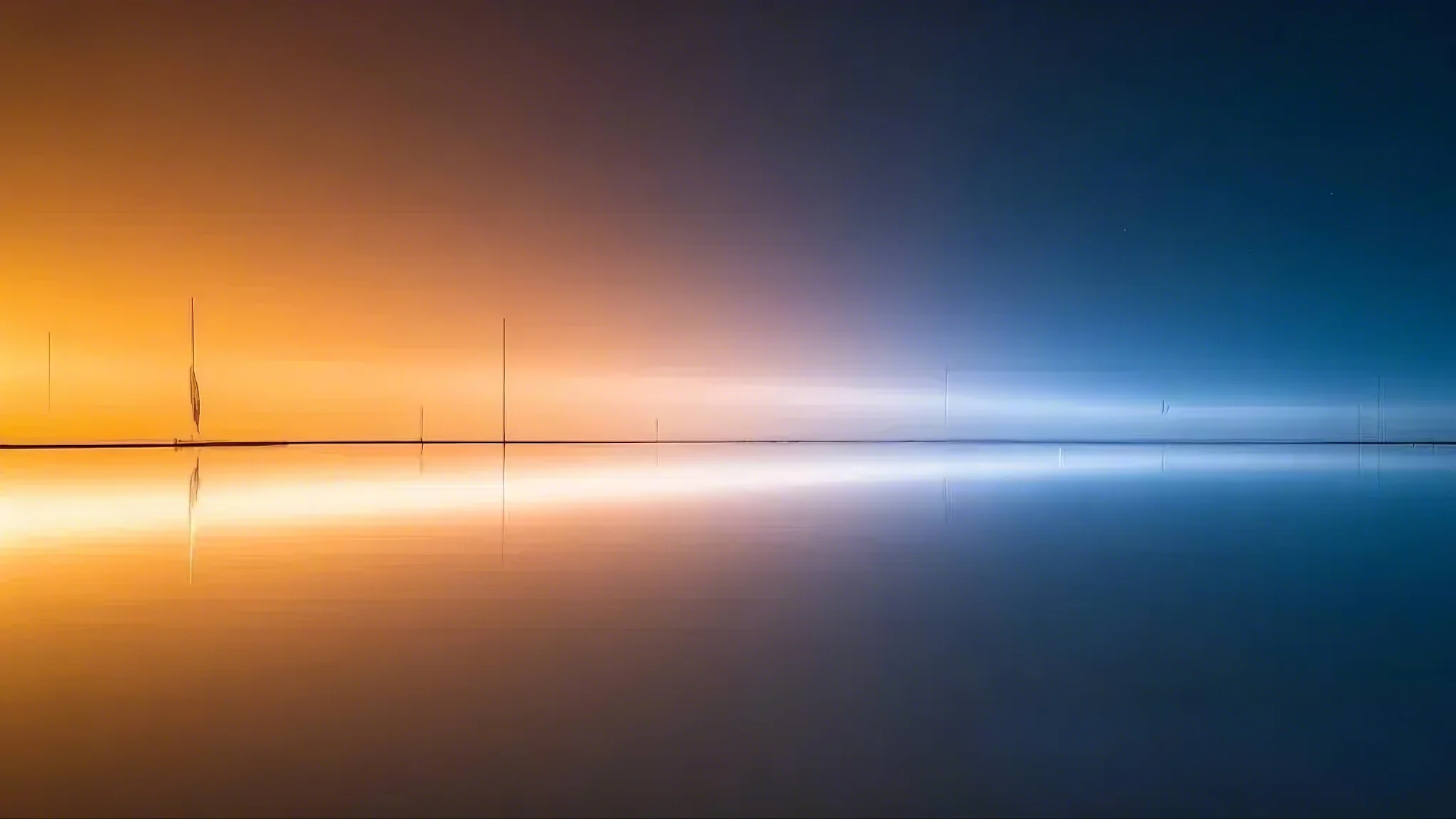 warm white and cool white light