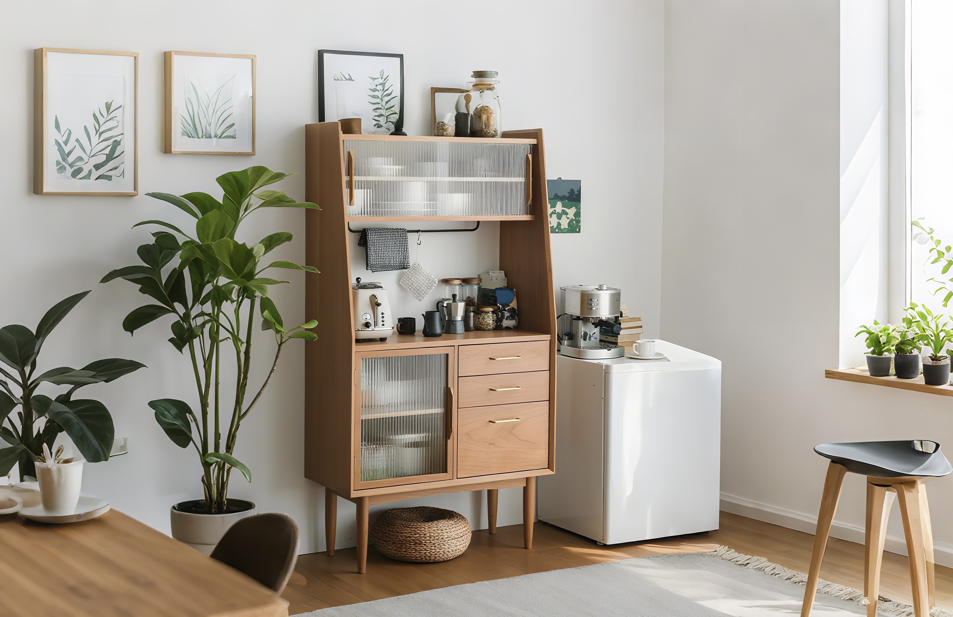 Coffee Bar Cabinet | homeyfad