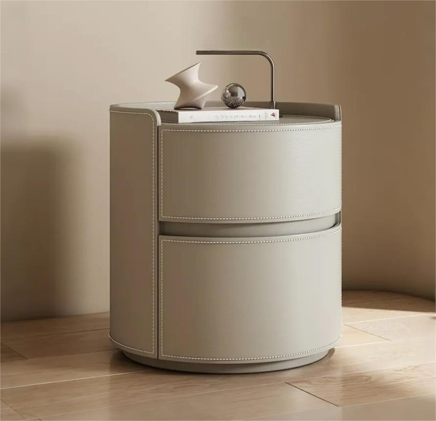 Round 2-Drawer Nightstand