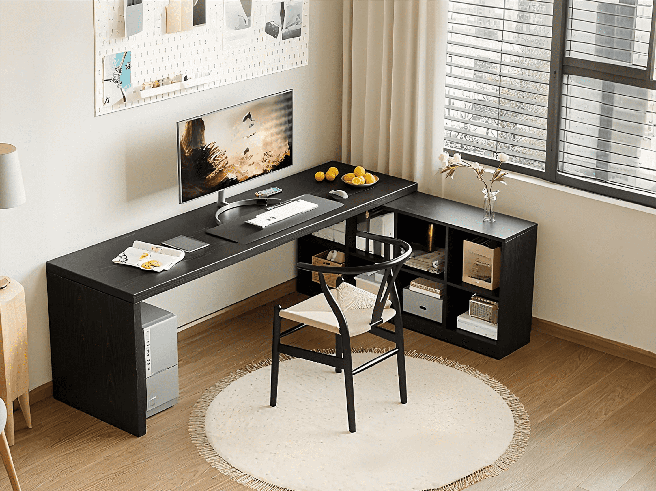 L-Shape Desk | homeyfad