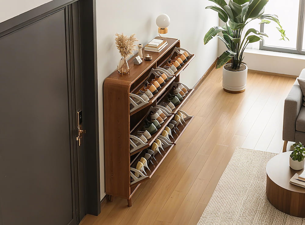 Shoe Rack vs Shoe Cabinet | homeyfad