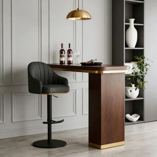 comfortable bar stool with back