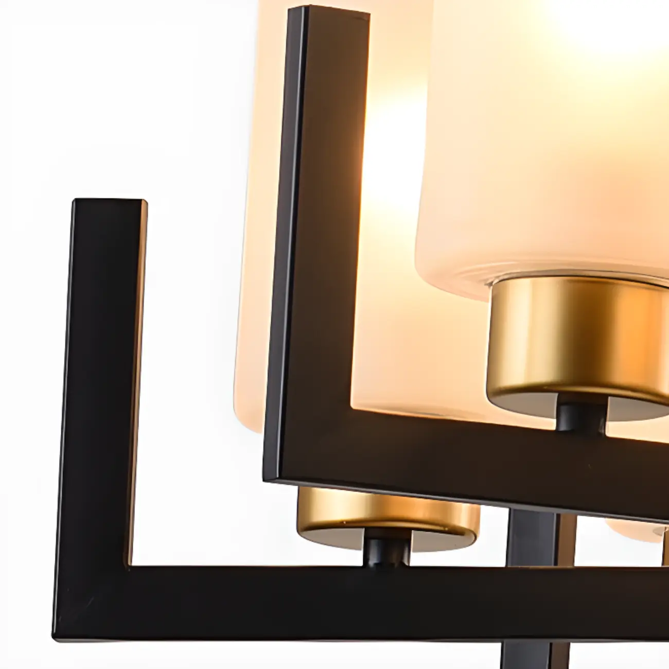 Modern Industrial Metal Chandelier for Living Room Image - 15 | homeyfad