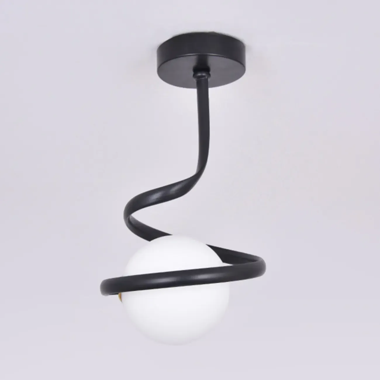 Creative Mini LED Ceiling Lamp for Living Room Elegance Image - 9