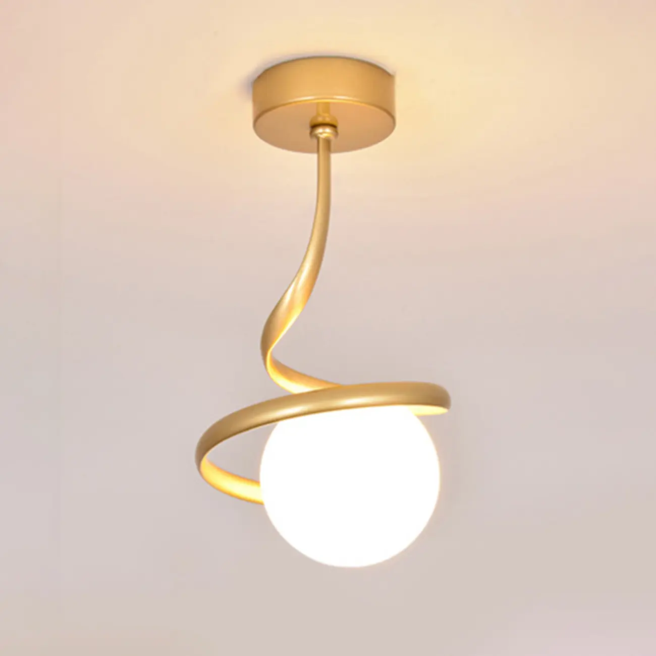 Creative Mini LED Ceiling Lamp for Living Room Elegance Image - 10 | homeyfad