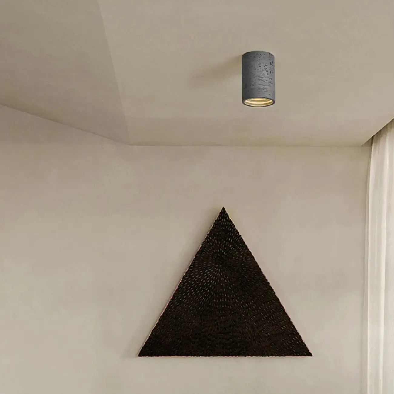 Dimmable Cylinder Flush Mount Ceiling Light for Indoor Use Image - 4
