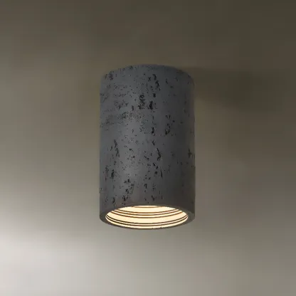 Dimmable Cylinder Flush Mount Ceiling Light for Indoor Use Image - 11