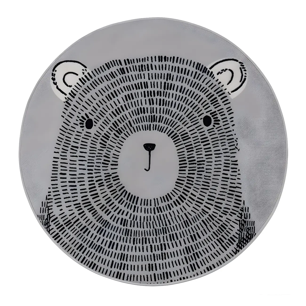 Trendy Polyester Animal Print Area Rug for Kids Image - 2 | homeyfad