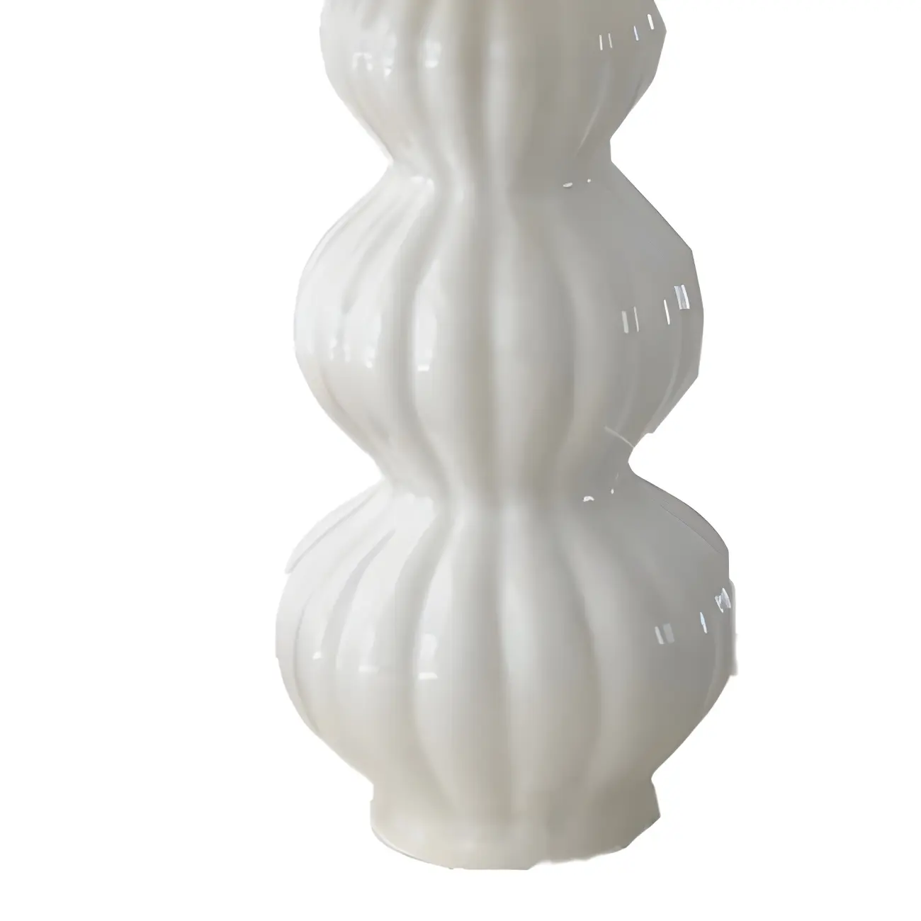 Nordic Pleated Shade Ceramic Table Lamp for Living Room Image - 14 | homeyfad