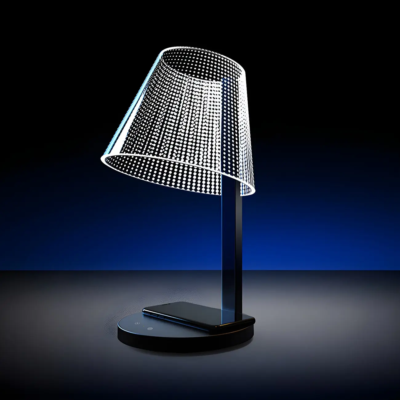 Unique Acrylic Table Lamp Touch Light for Residential Image - 3 | homeyfad