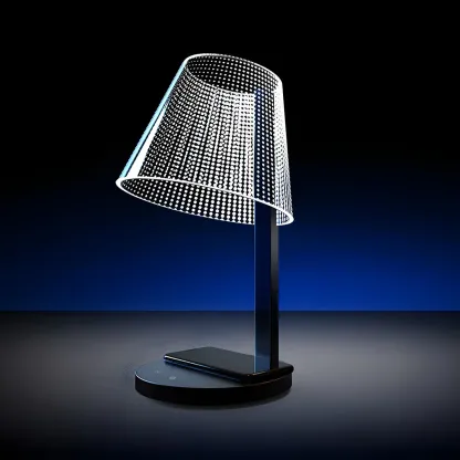 Unique Acrylic Table Lamp Touch Light for Residential Image - 3