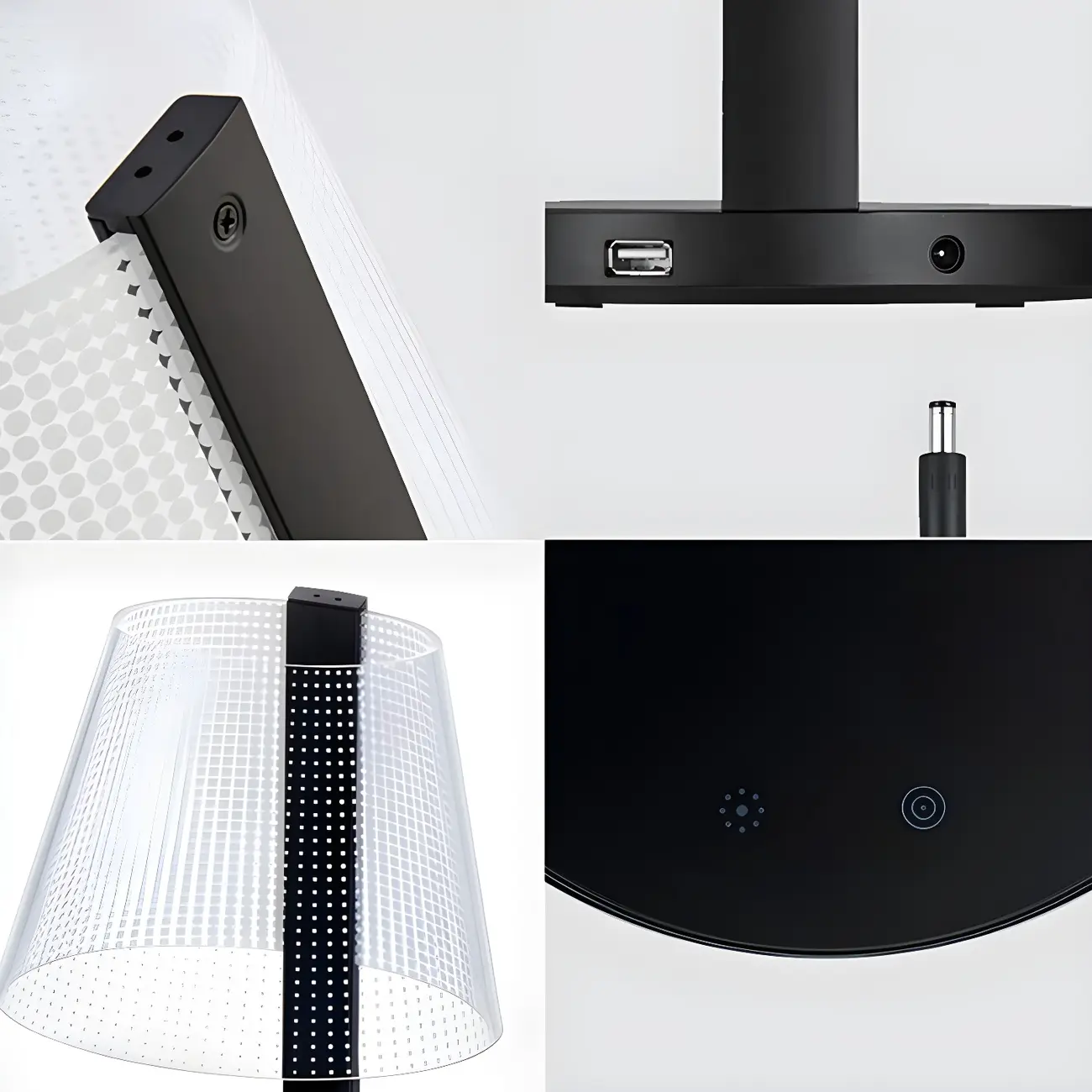 Unique Acrylic Table Lamp Touch Light for Residential Image - 4 | homeyfad