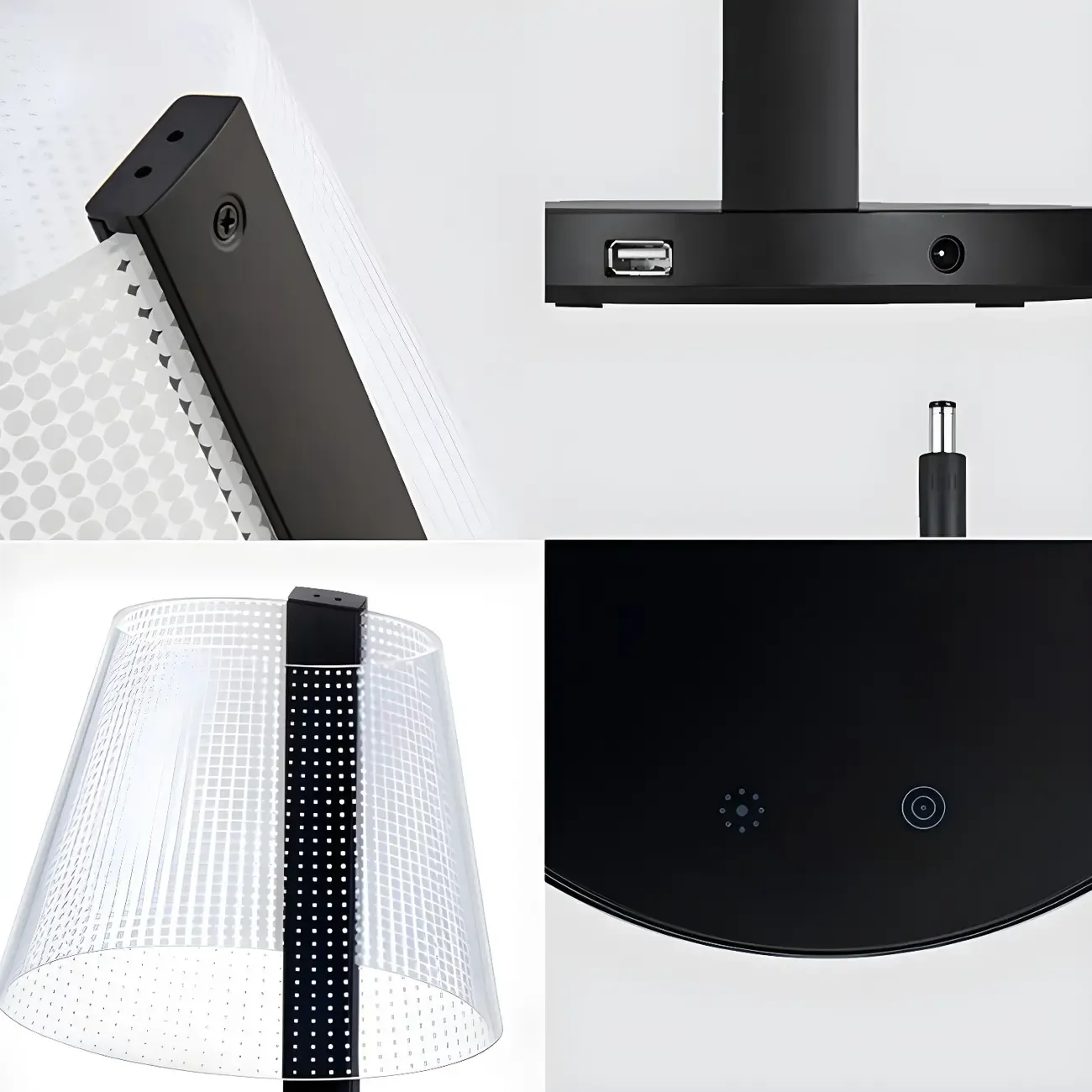 Unique Acrylic Table Lamp Touch Light for Residential Image - 4