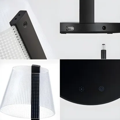 Unique Acrylic Table Lamp Touch Light for Residential Image - 4