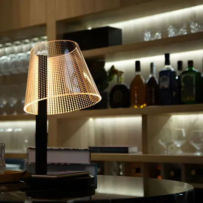Unique Acrylic Table Lamp Touch Light for Residential Image - 13