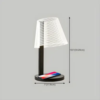 Unique Acrylic Table Lamp Touch Light for Residential #size