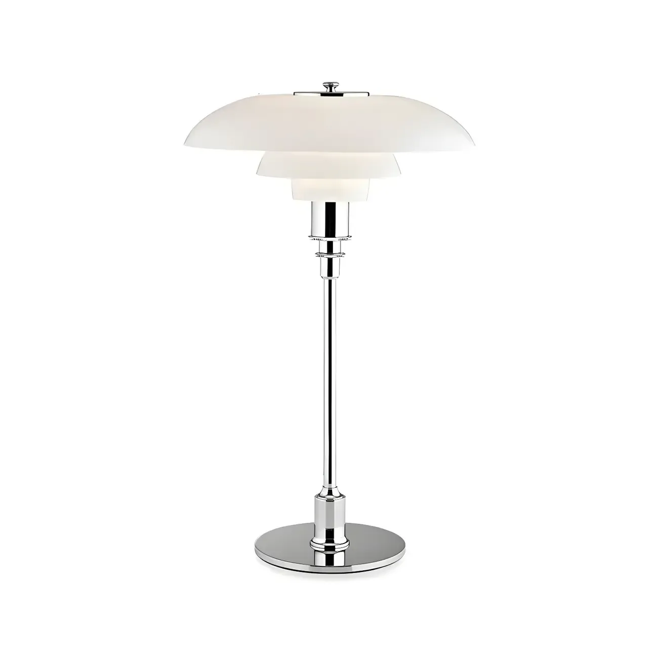 Modern White Glass Cone Table Lamp for Residential Image - 8