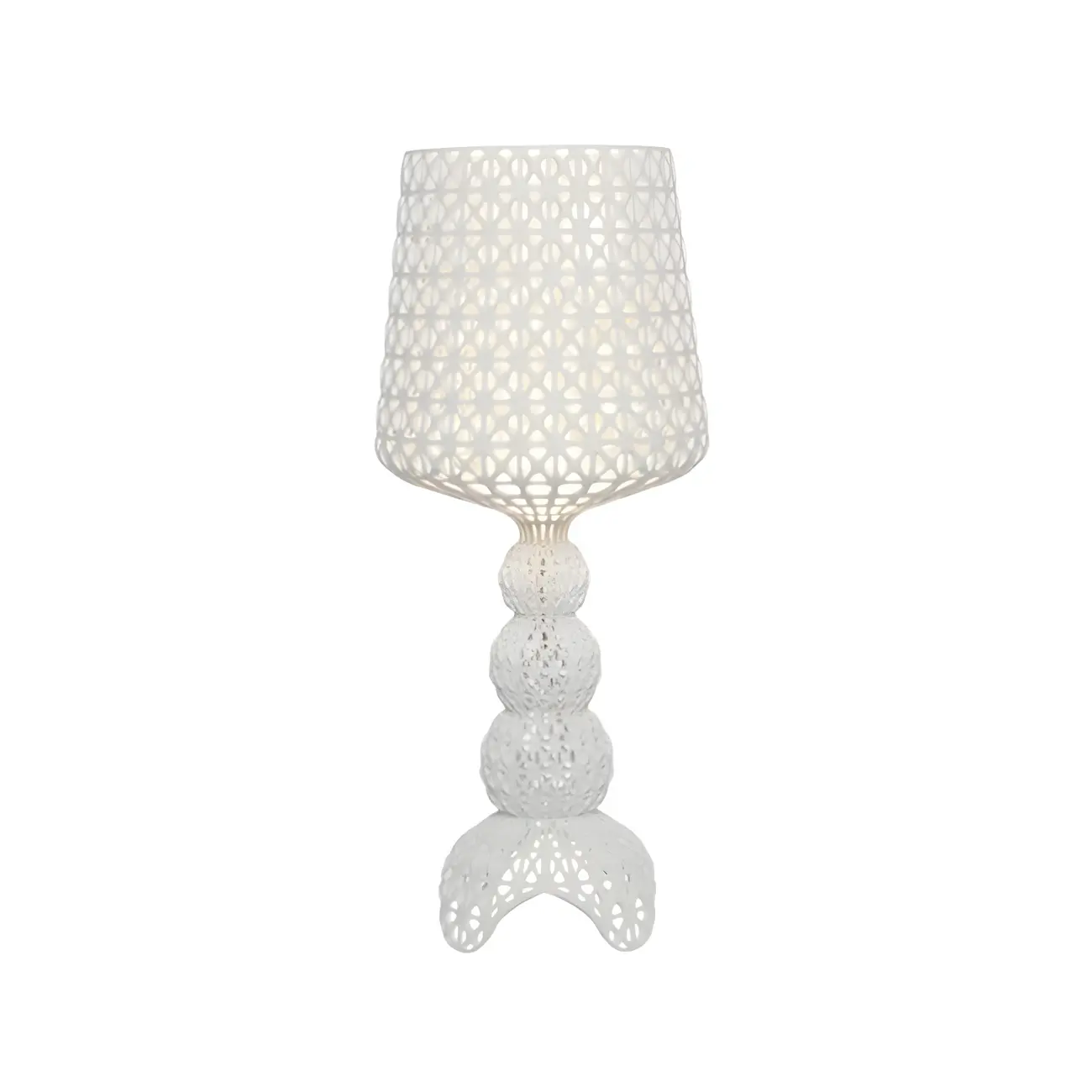 Stylish Black Acrylic Tripod Table Lamp for Residential Image - 4 | homeyfad