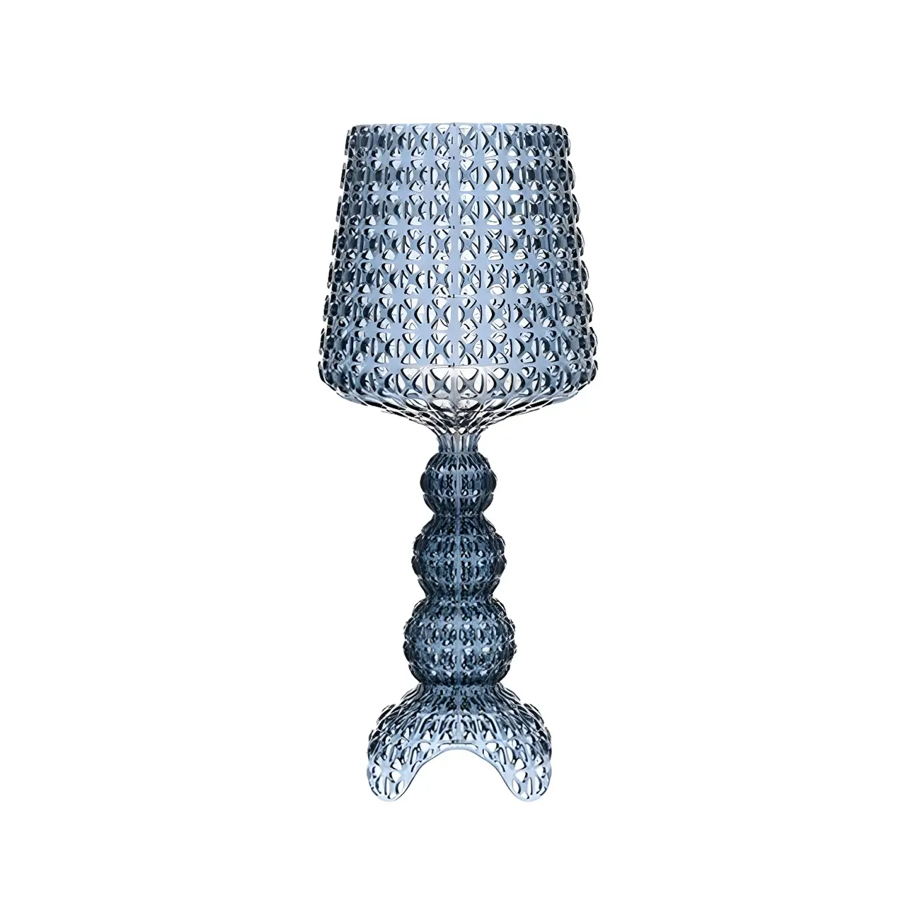 Stylish Black Acrylic Tripod Table Lamp for Residential Image - 7 | homeyfad