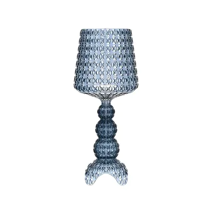 Stylish Black Acrylic Tripod Table Lamp for Residential Image - 7