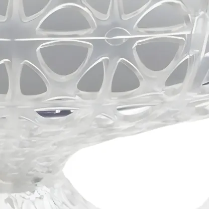 Stylish Black Acrylic Tripod Table Lamp for Residential Image - 10