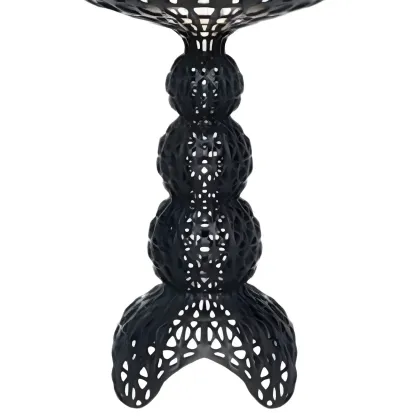 Stylish Black Acrylic Tripod Table Lamp for Residential Image - 11