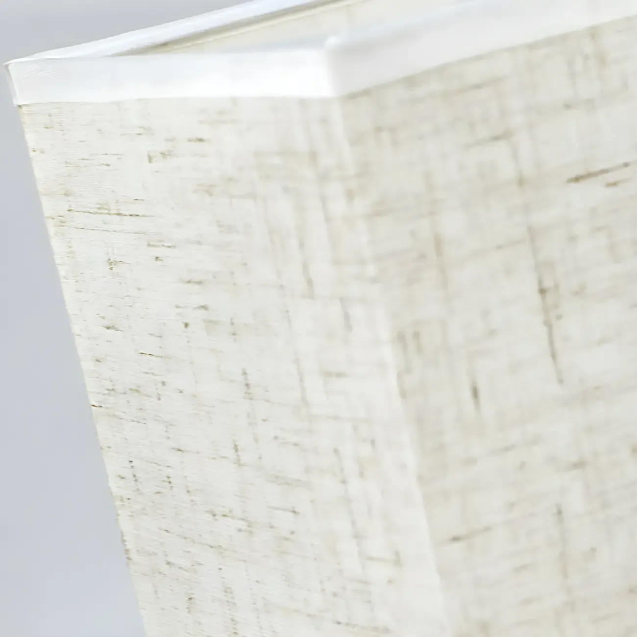 Rustic Rectangle Wooden Table Lamp for Bedroom Image - 7