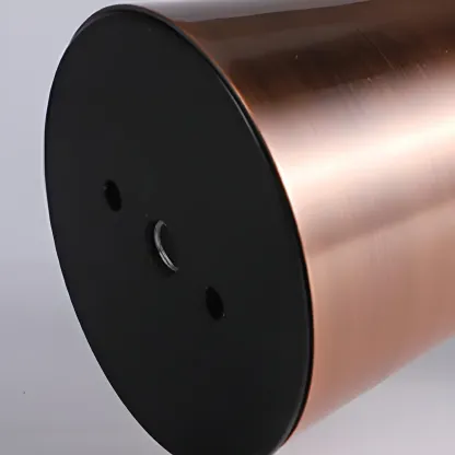 Contemporary Brass Table Lamp Rechargeable Power for Home Image - 7