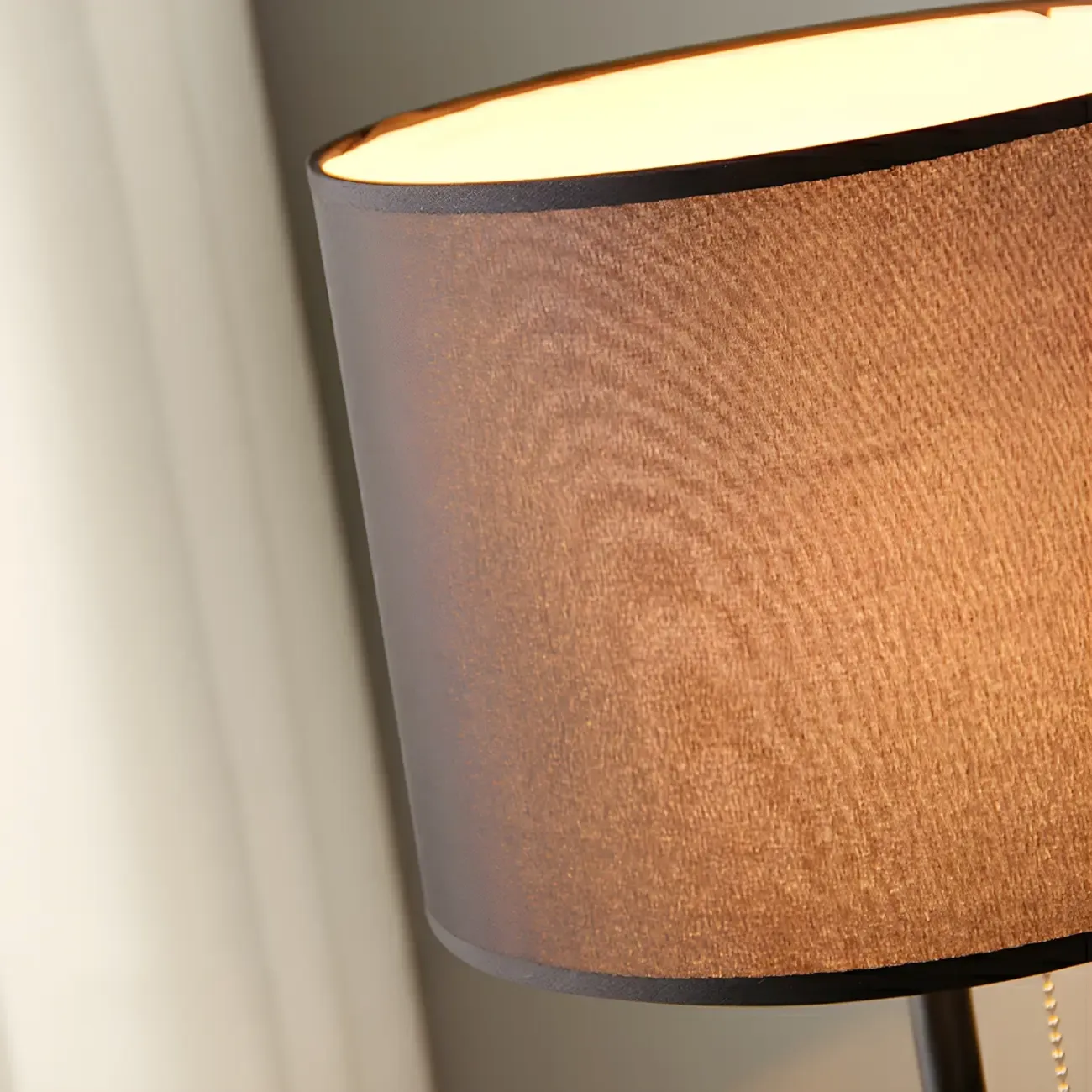 Modern Geometric Table Lamp Pull Chain Switch for Residential Image - 12