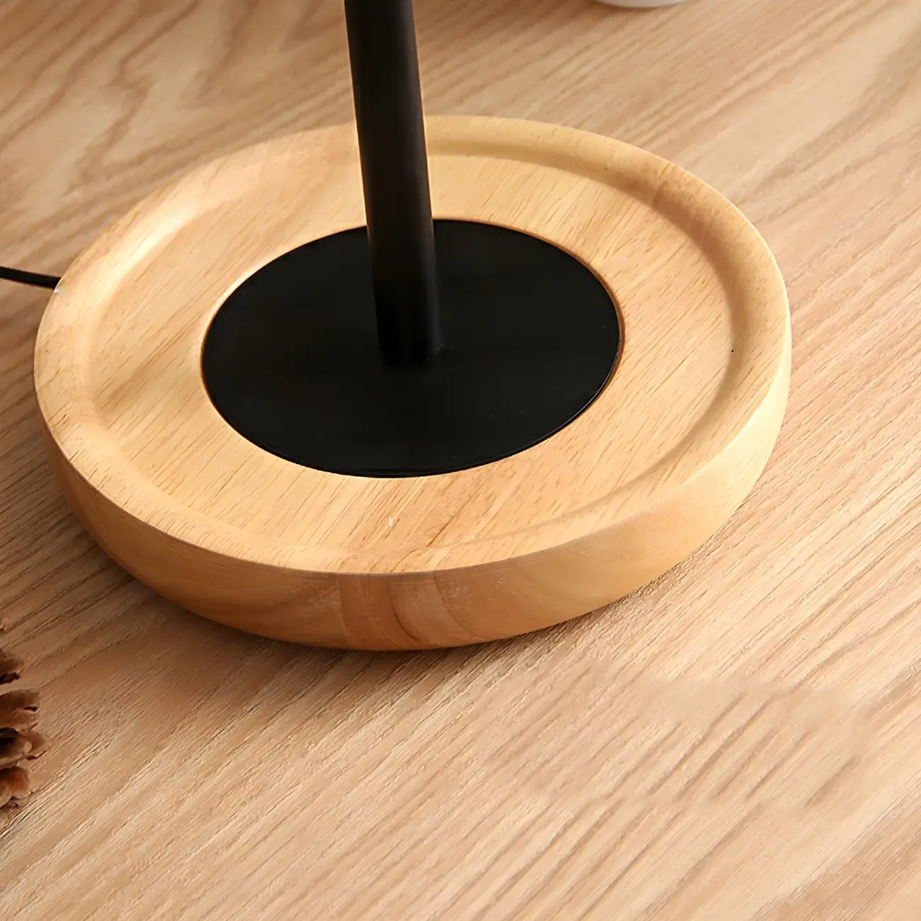 Modern Geometric Table Lamp Pull Chain Switch for Residential Image - 13