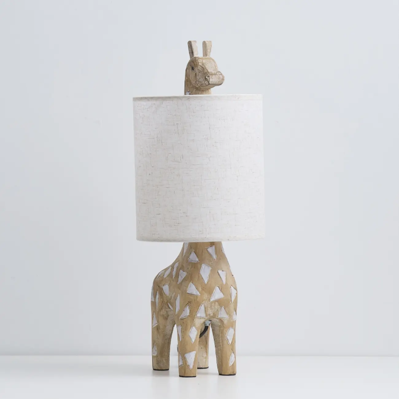 Nordic Animal Shape Wooden Table Lamp for Living Room Image - 2 | homeyfad