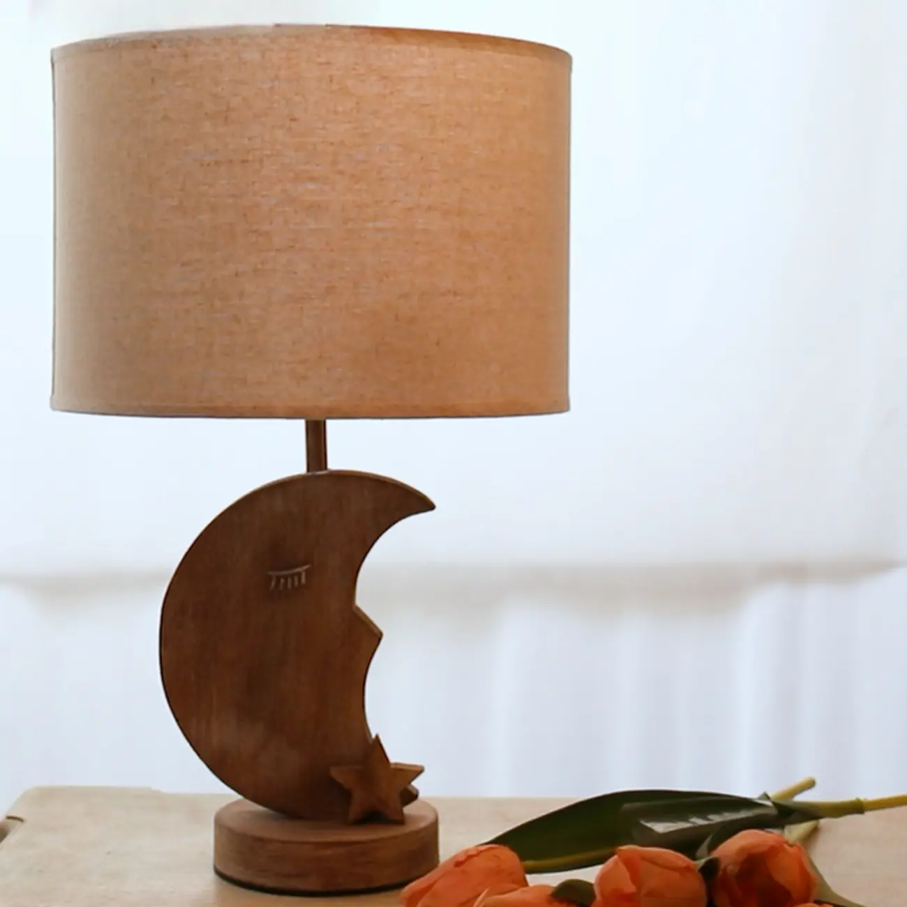 Nordic Animal Shape Wooden Table Lamp for Living Room Image - 5 | homeyfad