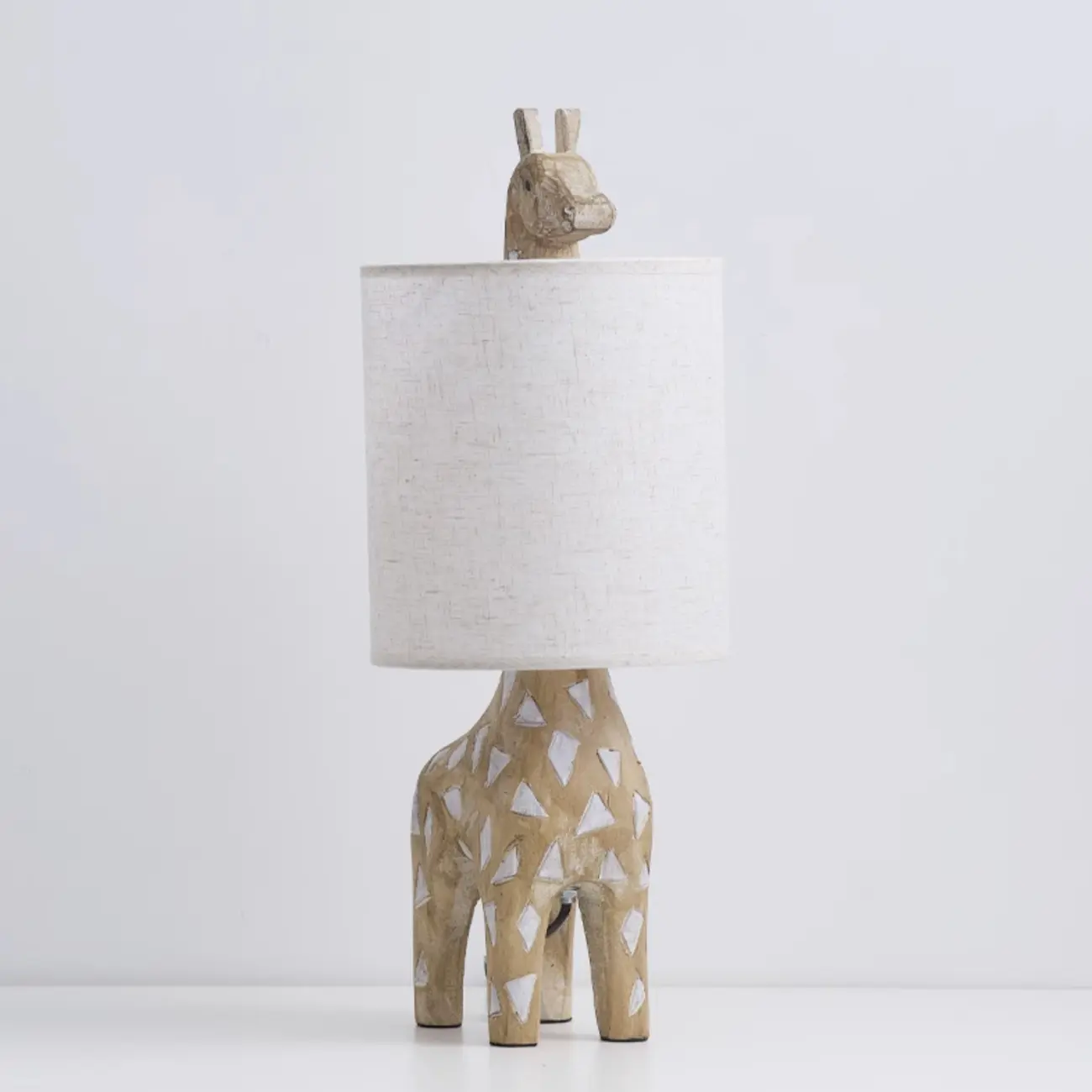 Nordic Animal Shape Wooden Table Lamp for Living Room Image - 9 | homeyfad