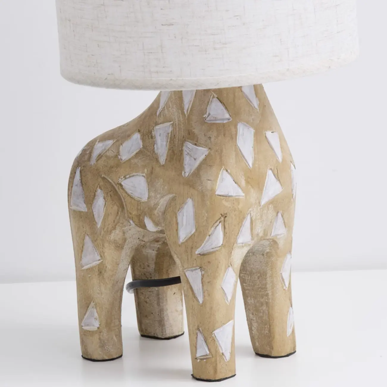 Nordic Animal Shape Wooden Table Lamp for Living Room Image - 13 | homeyfad