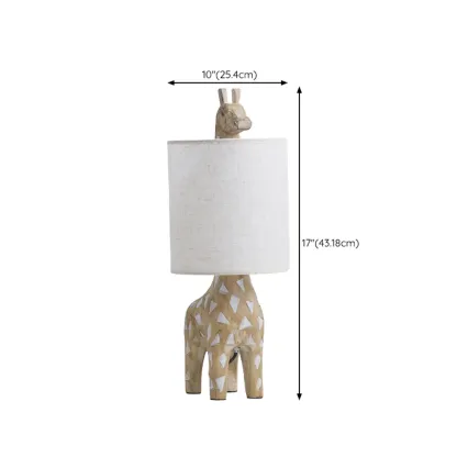 Nordic Animal Shape Wooden Table Lamp for Living Room Image - 17