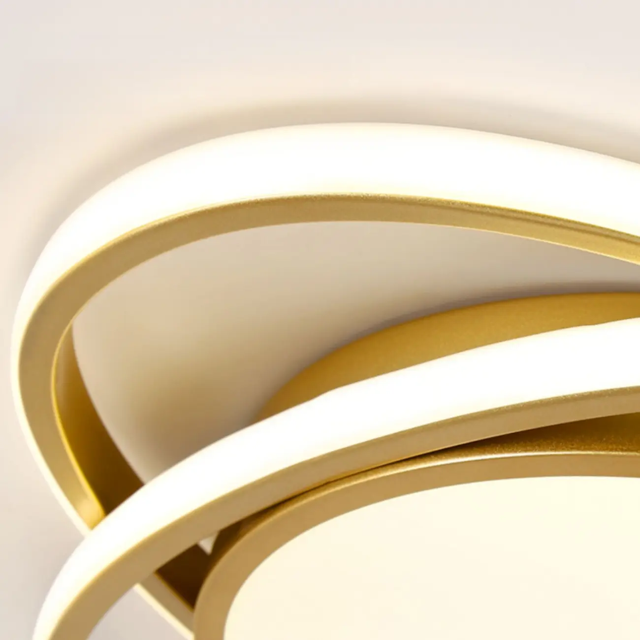 Modern Circular Flush Ceiling Light for Living Room Ambiance Image - 22 | homeyfad