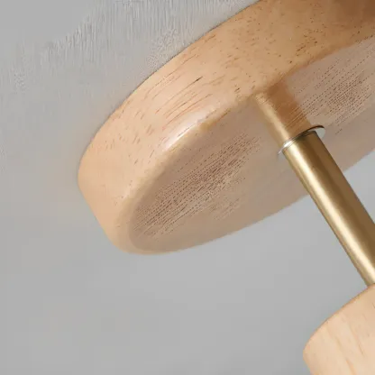 Modern Bowl LED Semi Flush Ceiling Light for Living Space Image - 10