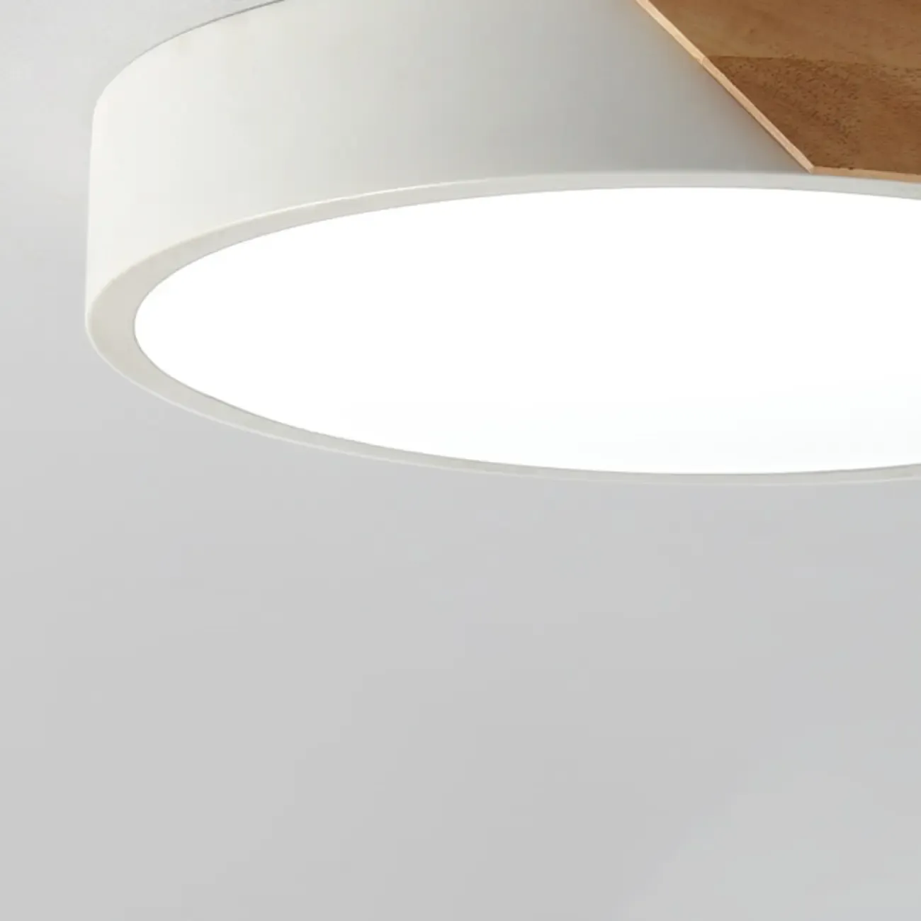 Circular Flush Mount LED Ceiling Light for Residential Use Image - 6