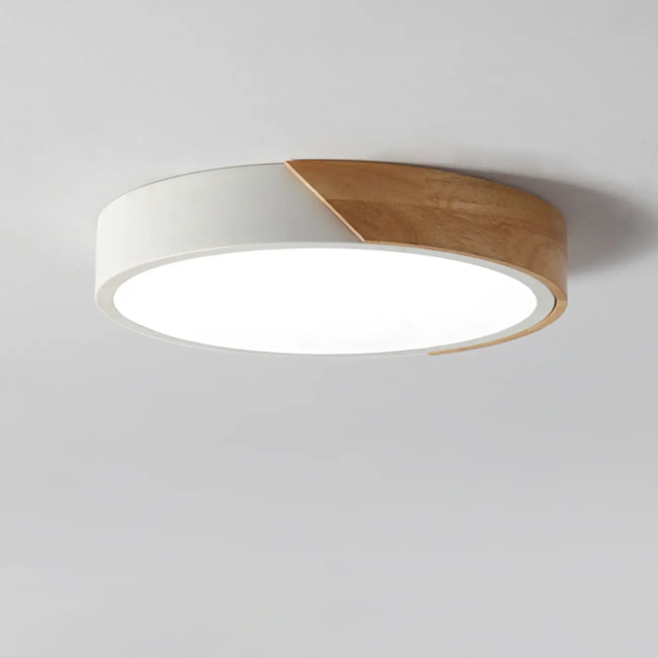 Circular Flush Mount LED Ceiling Light for Residential Use Image - 8 | homeyfad