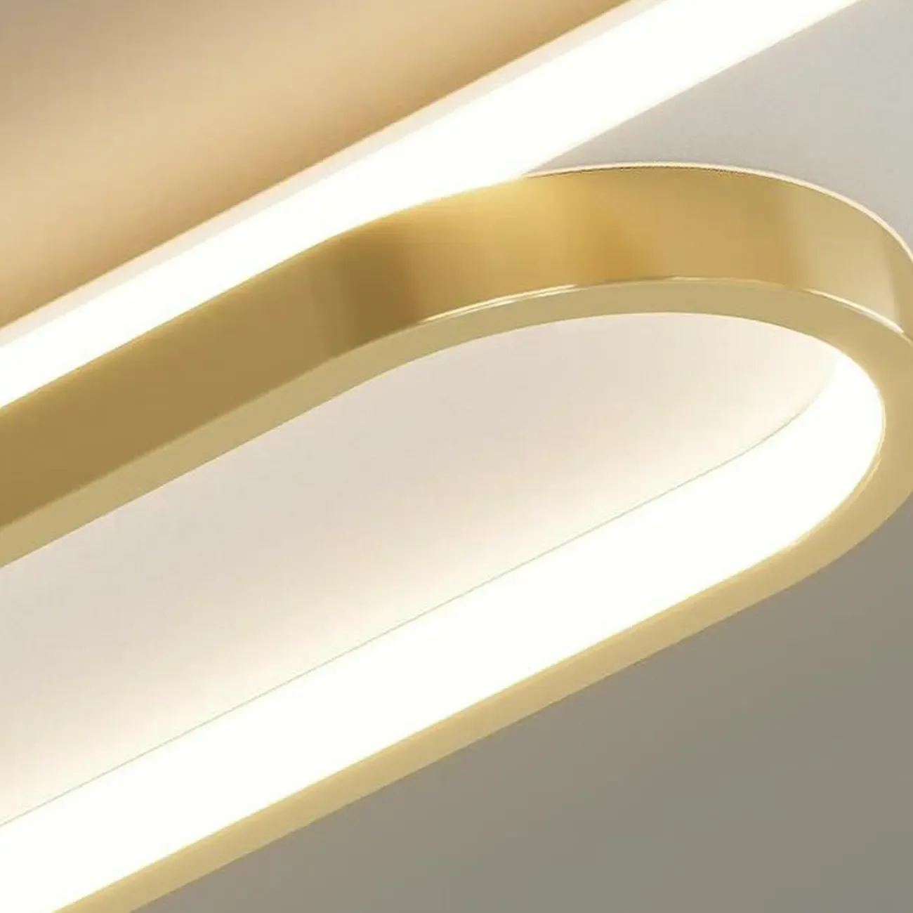 Dimmable Linear Indoor Ceiling Light with Glass Shade  Image - 14